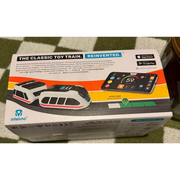 Intelino Smart Train Robot Coding Toy & tracks Kids STEM - Picture 1 of 4